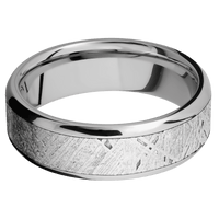 10K White Gold + Polish , Polish Finish + Palladium Silver