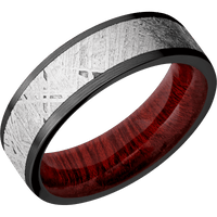 Zirconium + Satin Finish + Blood Wood