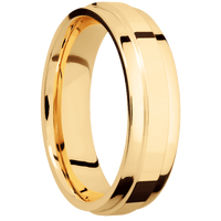 10K Yellow Gold + Polish , Polish Finish
