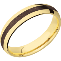 10K Yellow Gold + Polish Finish