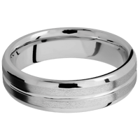 Titanium + Polish , Stone Finish