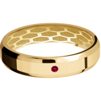 10K Yellow Gold + Polish , Polish Finish