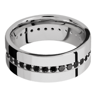10K White Gold + Polish Finish