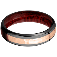 Zirconium + Polish , Polish Finish + Blood Wood