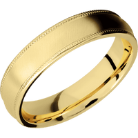 14K Yellow Gold + Anglesatin Finish