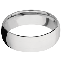 10K White Gold + Polish Finish