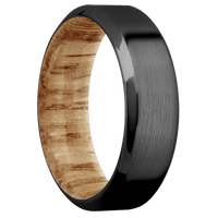 Zirconium + Satin , Polish Finish + Natural Oak