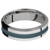 Titanium + Polish , Satin Finish