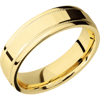 22K Yellow Gold + Polish , Polish Finish