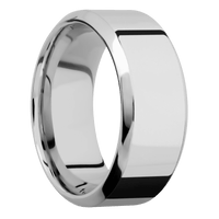 14K White Gold + Polish , Polish Finish