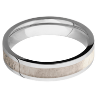 14K White Gold + Polish Finish