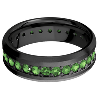 Zirconium + Anglesatin , Bead Finish
