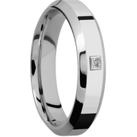 14K White Gold + Polish , Polish Finish