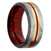 Meteorite + None Finish + Blood Wood