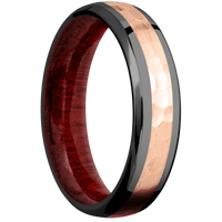 Zirconium + Polish , Polish Finish + Blood Wood