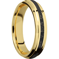 10K Yellow Gold + Polish , Polish Finish
