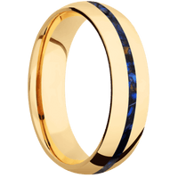 10K Yellow Gold + Polish Finish