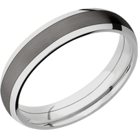 14K White Gold + Polish Finish