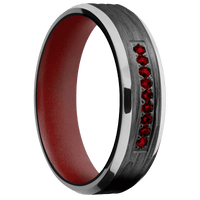 Zirconium + Treebarkh , Bead Finish + Crimson