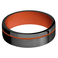 Zirconium + Satin , Polish Finish + Hunter Orange