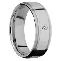 Titanium + Polish , Satin Finish