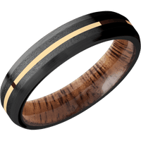 Zirconium + Distressed , Satin Finish + Koa