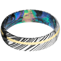 Woodgrain + Acid Finish + Abalone