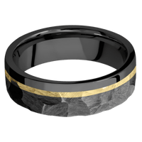 Zirconium + Rock , Polish Finish