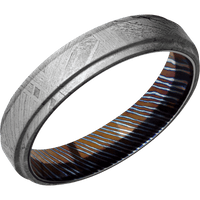 Meteorite + None Finish + Titanium Damascus
