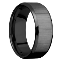 Zirconium + Crosssatinblack , Polish Finish