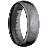 Tantalum + Distressed , Satin Finish + Zirconium