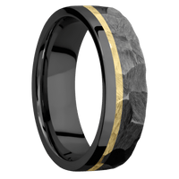 Zirconium + Rock , Polish Finish