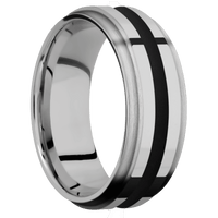 Titanium + Polish , Satin Finish