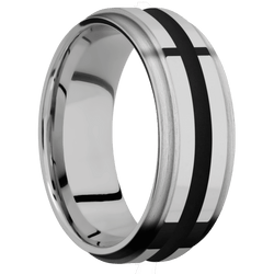 Titanium + Polish , Satin Finish