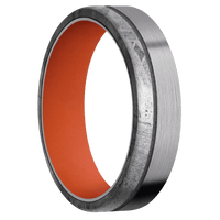 Tantalum + Satin Finish + Hunter Orange