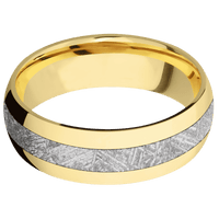 18K Yellow Gold + Polish Finish