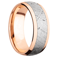 14K Rose Gold + Polish Finish