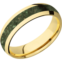 10K Yellow Gold + Polish Finish