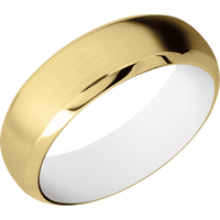 10K Yellow Gold + Satin , Polish Finish + Your Color