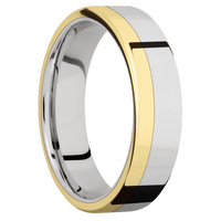 14K White Gold + Polish Finish
