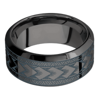 Zirconium + Polish , Polish Finish + Tantalum Noir