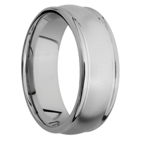 Titanium + Bead , Polish Finish