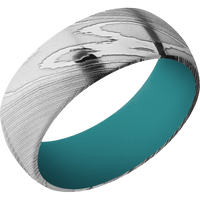 Damascus + Polish Finish + Teal