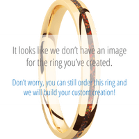 10K Yellow Gold + Polish Finish