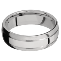 Titanium + Polish , Satin Finish