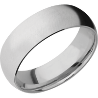 14K White Gold + Anglesatin Finish + Titanium