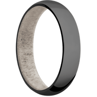Zirconium + Polish Finish + Antler
