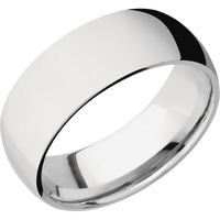 Palladium Silver + Polish Finish