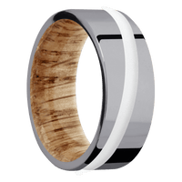 Tantalum + Polish Finish + Natural Oak