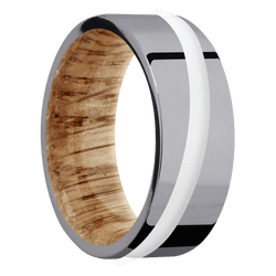 Tantalum + Polish Finish + Natural Oak